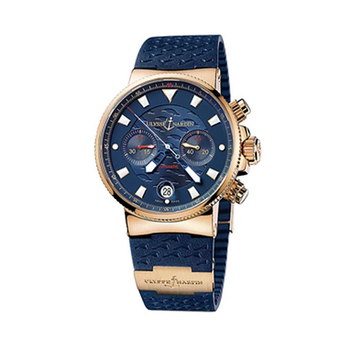 Часы Ulysse N  Marine Blue Seal Chronograph  356-68LE-3