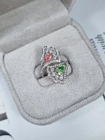 Украшение GIA  Кольцо с бриллиантами 1,01/0,70 ct.   