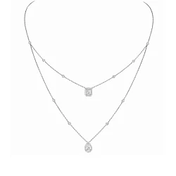 Messika Колье My Twin 2-Row 0.40 Ct X 2