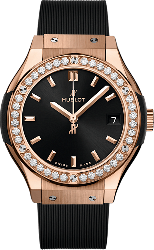 Заказать Hublot  Classic Fusion King Gold Diamonds  581.OX.1480.RX.1104