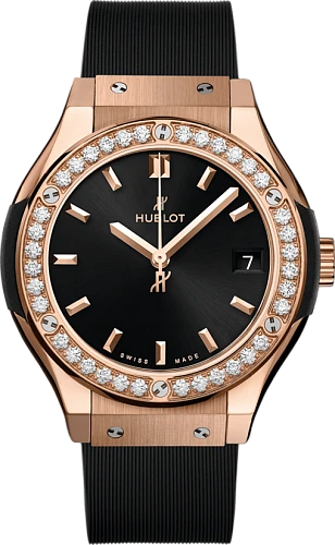 Заказать Hublot  Classic Fusion King Gold Diamonds  581.OX.1480.RX.1104