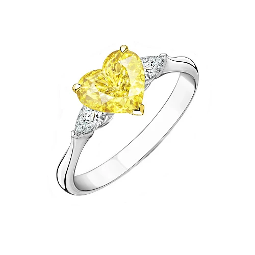Украшение GIA  Кольцо с бриллиантом 1,50 ct. FBY/VS2   