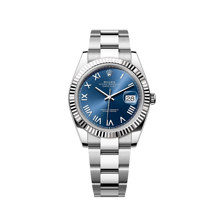 Часы Rolex  Datejust 41Mm Blue Roman  126334