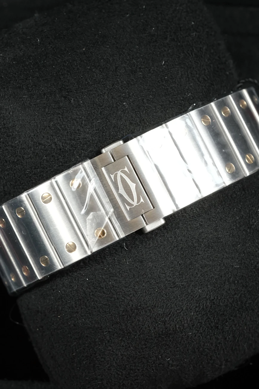 Часы Cartier  Santos De Cartier Steel Yellow Gold  W2SA0009