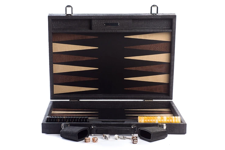 Сумки и аксессуары Hector Saxe Paris  Backgammon Buffalo Leather Competition  