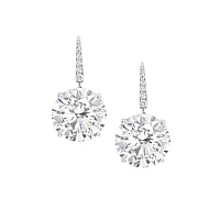 Украшение GIA  Серьги 10,12/10,13 Ct. G/Vvs2 (3 Excellent)   
