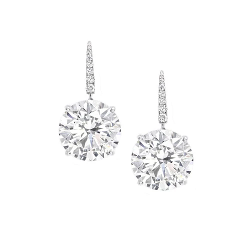 Украшение GIA  Серьги 10,12/10,13 Ct. G/Vvs2 (3 Excellent)   