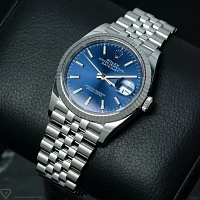 Часы Rolex  Datejust 36Mm Steel &amp; White Gold Blue Dial  126234