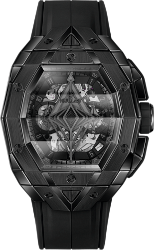 Заказать Hublot  Shaped Spirit Of Big Bang Sang Bleu All Black  648.CX.0114.RX.MXM23