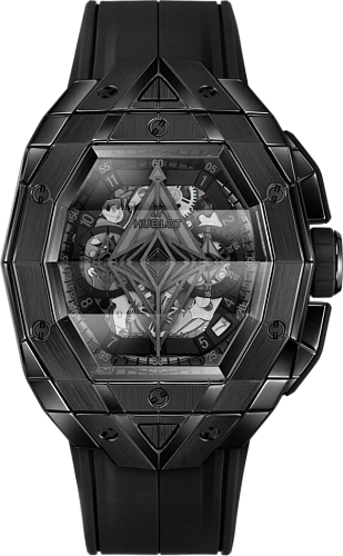 Заказать Hublot  Shaped Spirit Of Big Bang Sang Bleu All Black  648.CX.0114.RX.MXM23