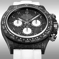 Заказать DiW  Rolex Daytona 40 Mm Black &amp; White Gold_Arabic  
