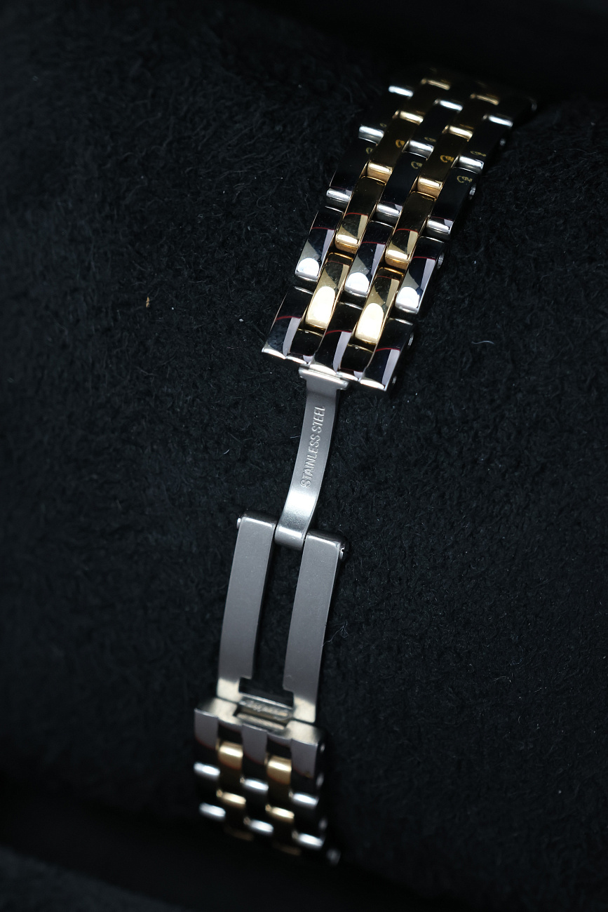 Часы Cartier  Panthere De Cartier Small Steel And Yellow Gold  W2PN0018