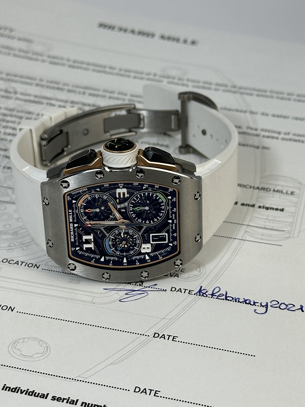 Часы Richard Mille  Lifestyle Automatic Chronograph  RM72-01