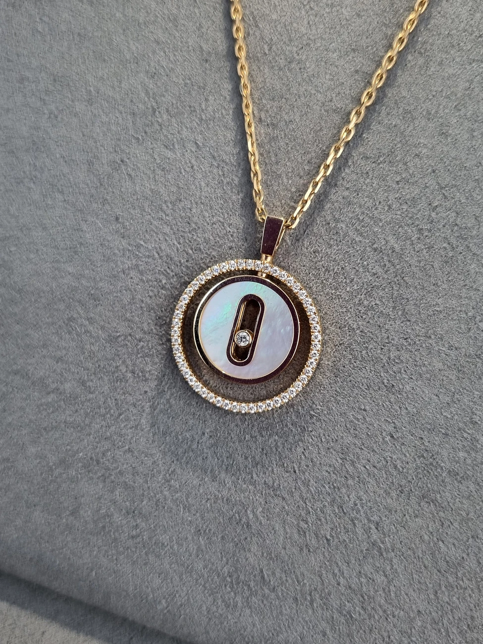 Украшение Messika  White Mother-Of-Pearl Lucky Move Pm  11650-PG 