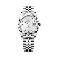 Часы Rolex  Datejust 36Mm Steel &amp; White Gold Diamonds Mother Of Pearl  126234