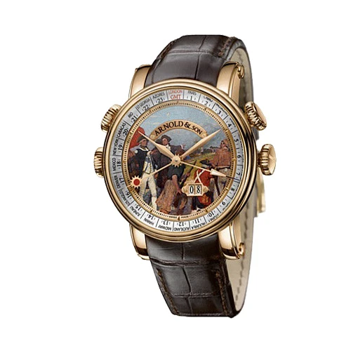 Часы Arnold & Son  Hornet James Cook Landing At Botany Bay  1H6AP.D05A.C60B 