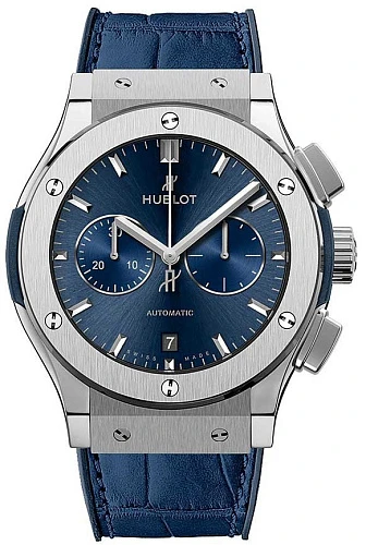 Заказать Hublot  Classic Fusion Blue Chronograph Titanium 42 Mm  541.NX.7170.LR