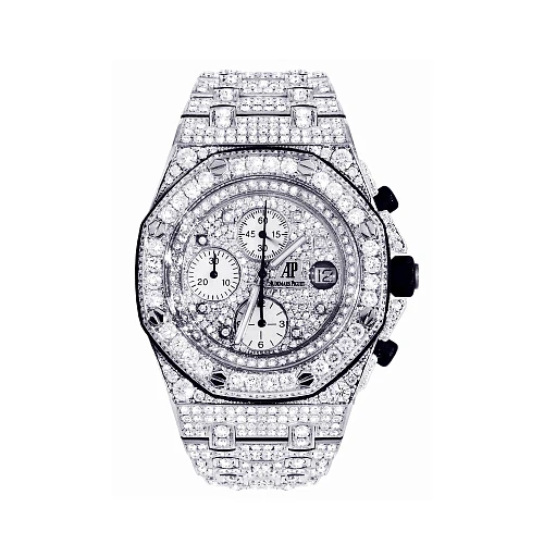 Часы Audemars Piguet  Diamond Royal Oak Offshore Stainless Steel 42 Mm  