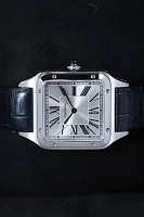 Часы Cartier  SANTOS-DUMONT STEEL QUARTZ Large model  WSSA0085
