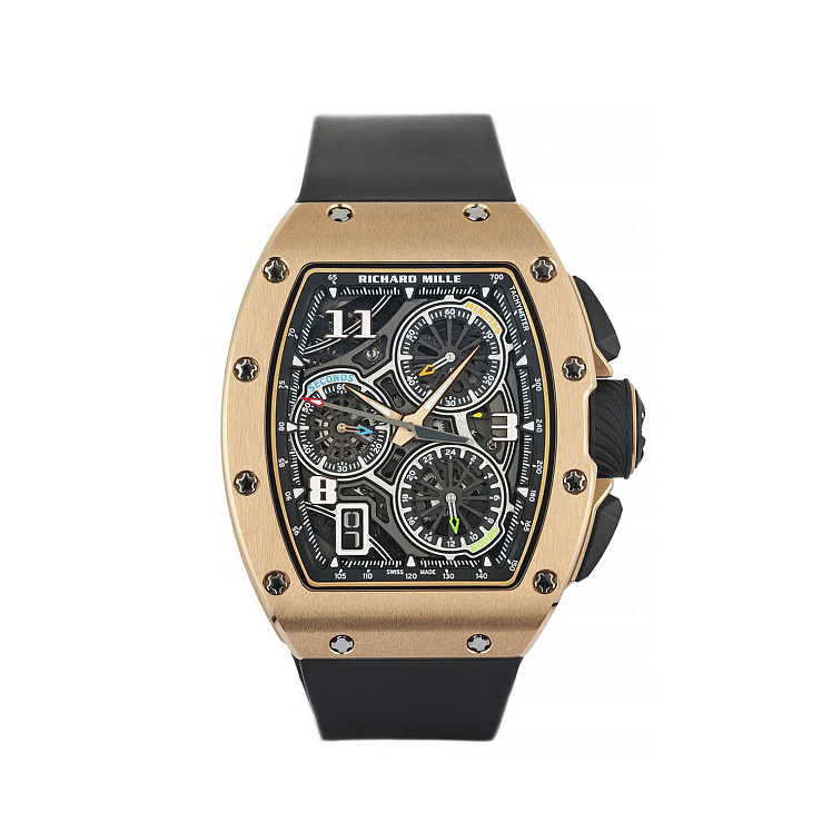 Часы Richard Mille  Rm72-01 Automatic Chronograph Rose Gold  RM72-01