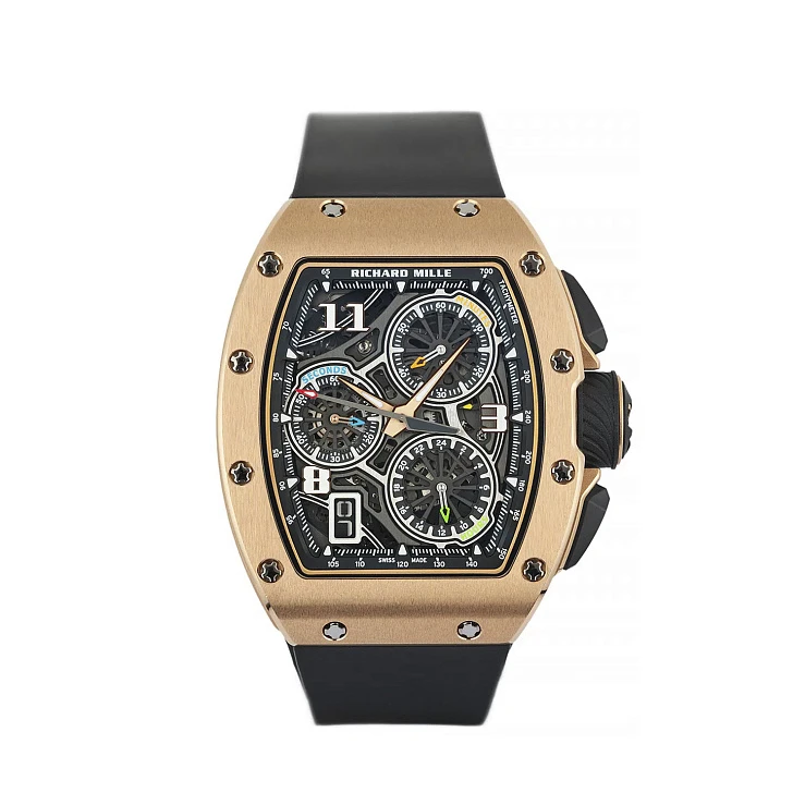 Часы Richard Mille  Rm72-01 Automatic Chronograph Rose Gold  RM72-01