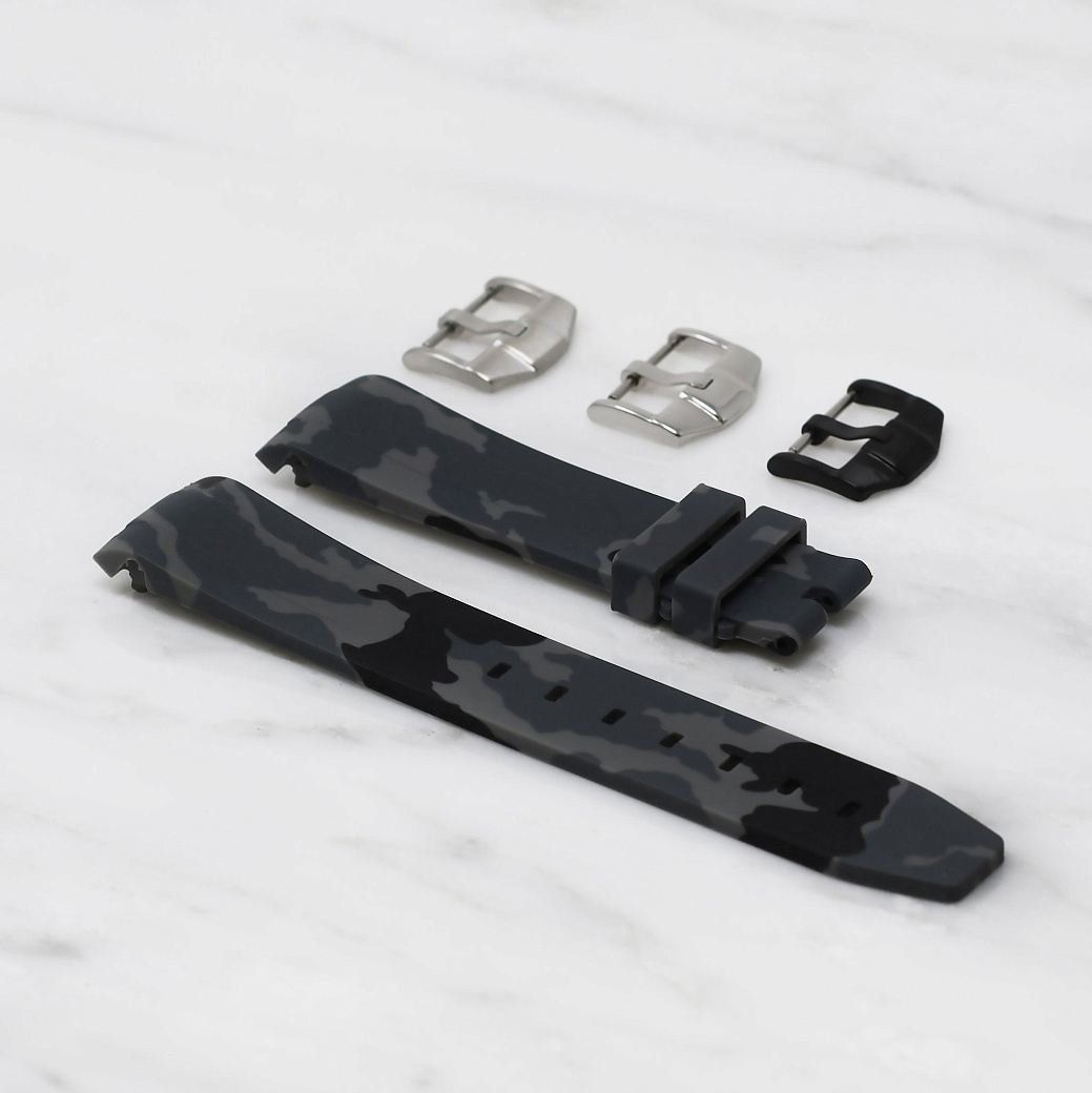 Часовой ремешок Rolex  Ремешок Для Часов Graphite Camo 40Mm Strap  
