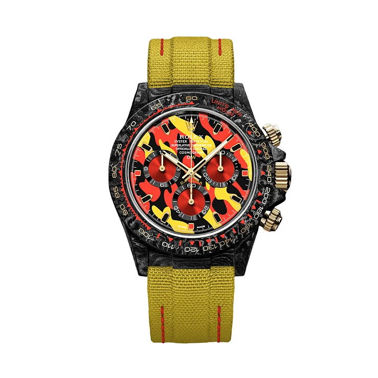 Заказать DiW  Rolex Daytona 41 Mm Military Yellow  