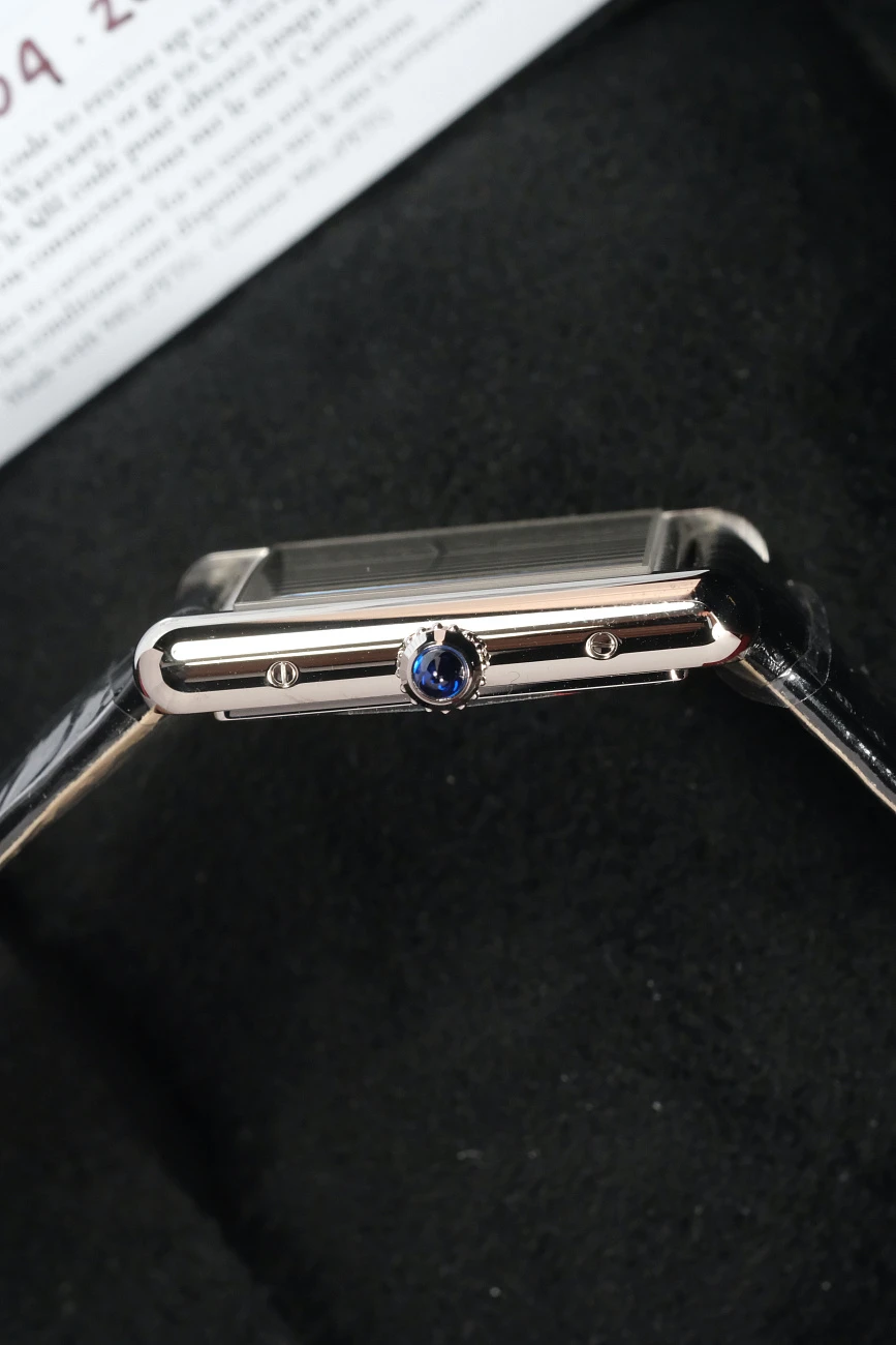 Часы Cartier  Tank Must De Cartier Black  WSTA0072