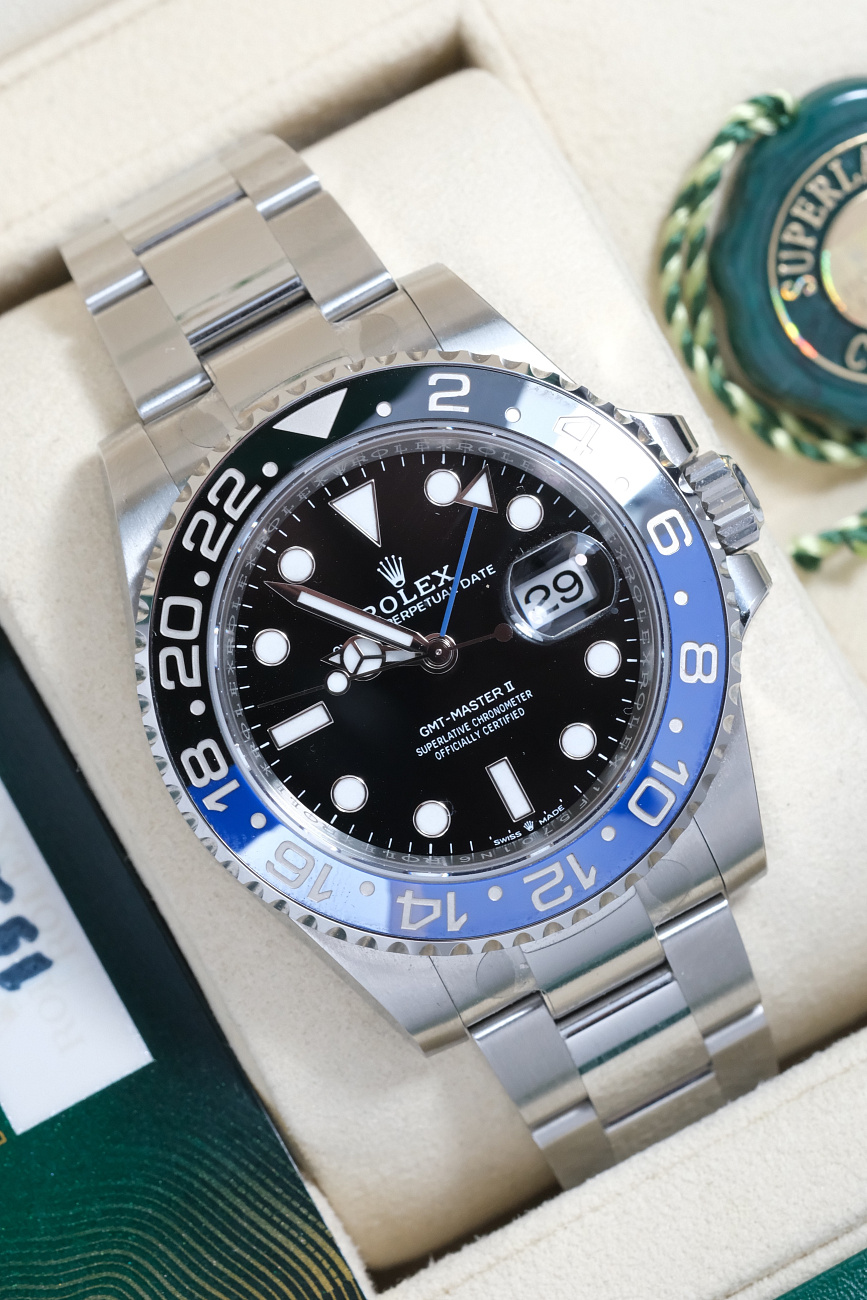 Часы Rolex  Rolex Gmt-Master Ii Batman 126710Blnr Oyster Bracelet  126710BLNR