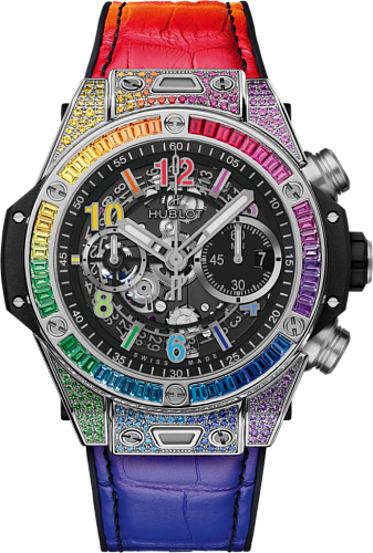 Заказать Hublot  Big Bang Unico Titanium Rainbow  421.NX.1117.LR.0999