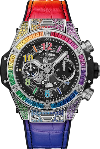 Заказать Hublot  Big Bang Unico Titanium Rainbow  421.NX.1117.LR.0999