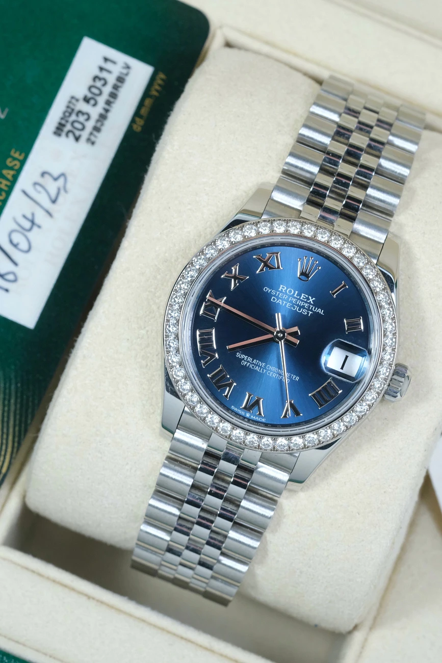 Часы Rolex  Datejust Datejust 31Mm Steel And White Gold  278384RBR