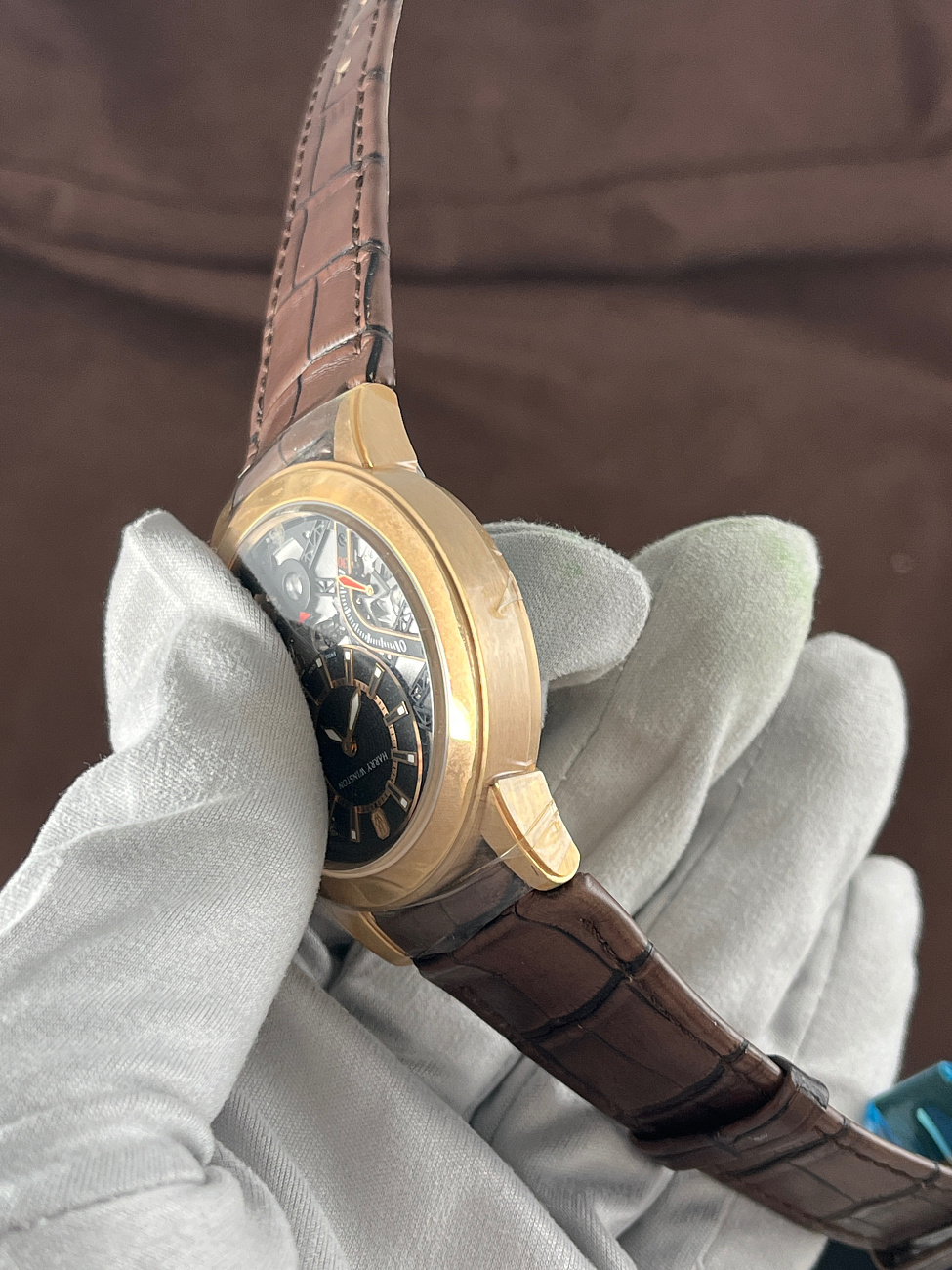 Часы Harry Winston  Ocean Biretrograde Automatic 42 Mm  OCEABI42RR001