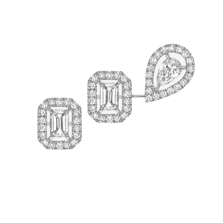 Украшение MESSIKA  Серьги My Twin 1+2 0,10Ct X3  My Twin 1+2 diamond earrings 0,10ct 7004 