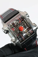 Часы CABESTAN  Kronoconcept Terra Luna Titanium Skeleton Vertical Tourbillon Piece Unique 1/1  Kronoconcept