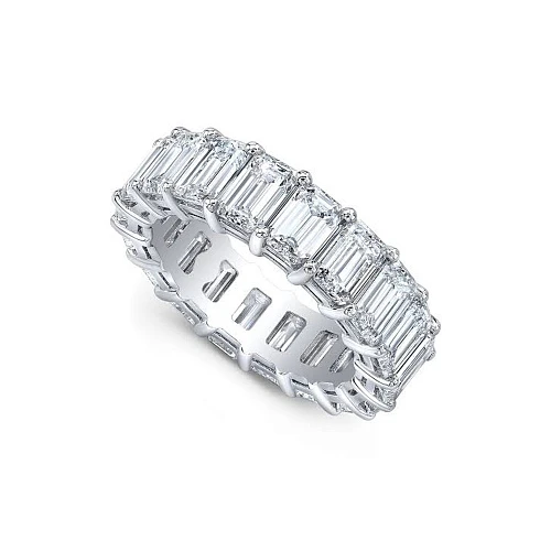 Украшение GIA  Eternity Ring Emerald Cut 15,07 ct. G-H/VS   