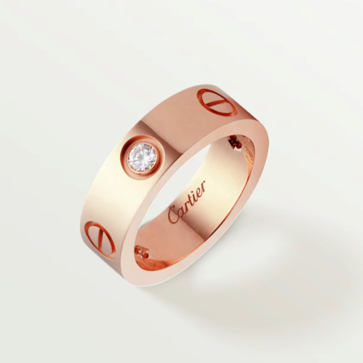 Украшение Cartier  Love Ring, 3 Diamonds  B4087500 