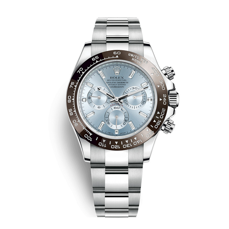 Часы Rolex  Cosmograph Daytona Platinum Baguette Diamond Dial  116506 