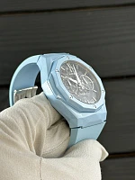 Часы Hublot  Classic Fusion Aerofusion Chronograph Orlinski Sky Blue Ceramic  525.ES.0170.RX.ORL22