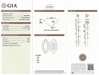 Украшение GIA  Кольцо с бриллиантом 5,85 ct. M,Faint Brown/Si1   