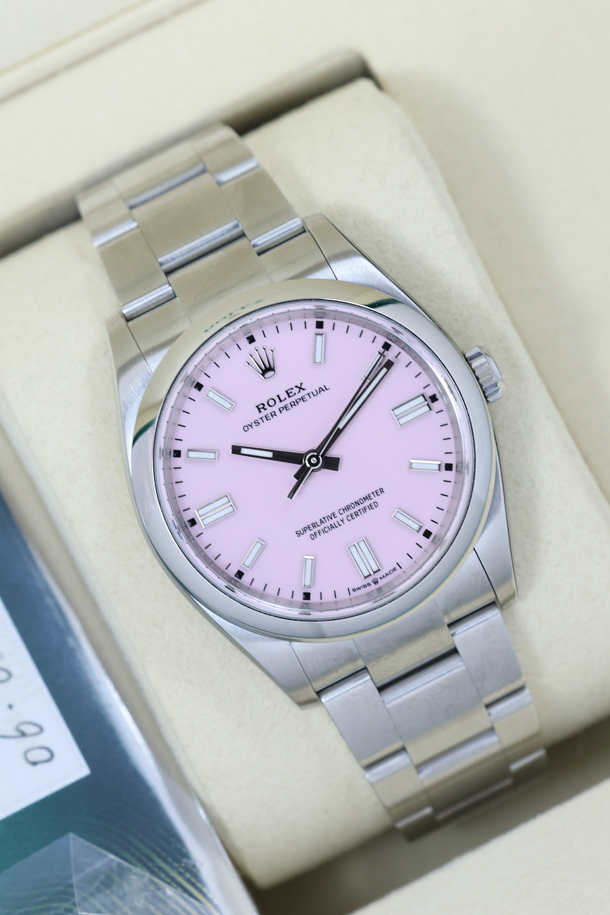 Часы Rolex  Oyster Perpetual 36mm Candy Pink Dial  126000-0008