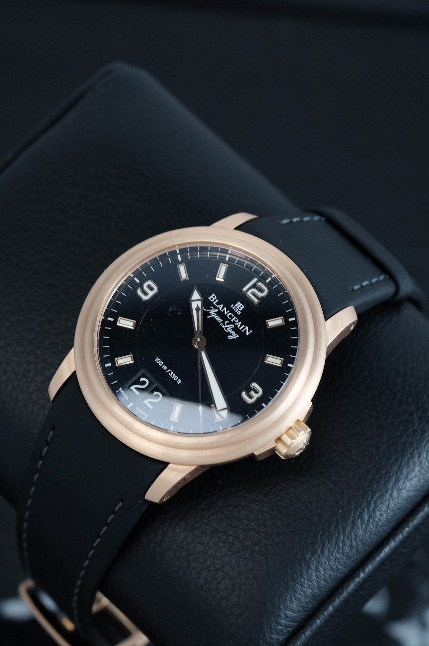 Часы Blancpain  Leman Grande Date Aqua Lung  2850B-3630-64B