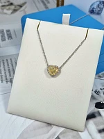 Украшение GIA  Подвеска с бриллиантом 3,01 ct. W to X/Internally Flawless   