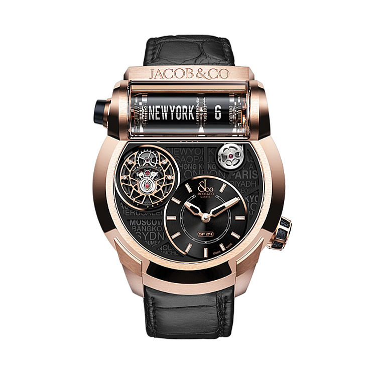 Часы Jacob & Co  Epic Sf24 Tourbillon Rose Gold  ES102.40.NS.LC.A