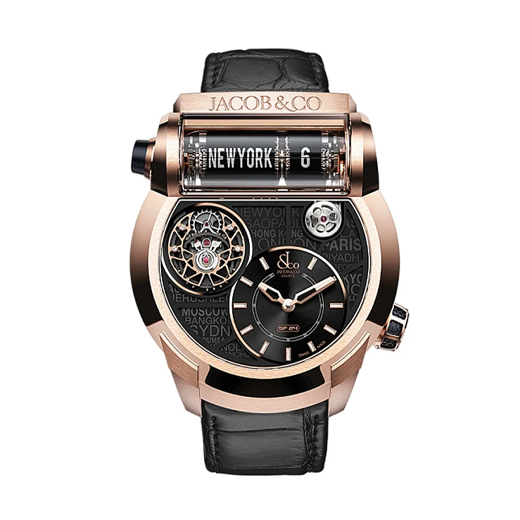 Часы Jacob &amp; Co  Epic Sf24 Tourbillon Rose Gold  ES102.40.NS.LC.A