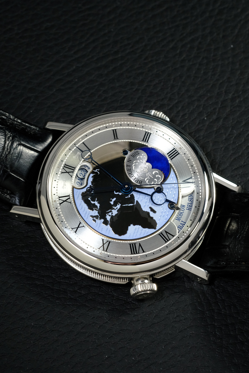 Часы Breguet  Classique Hora Mundi Platinum Eurpoe  5717PT/EU/9ZU