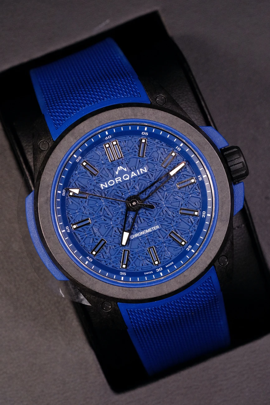 Часы Norqain  Wild One 42Mm Blue  NNQ3000QBA1A/A001