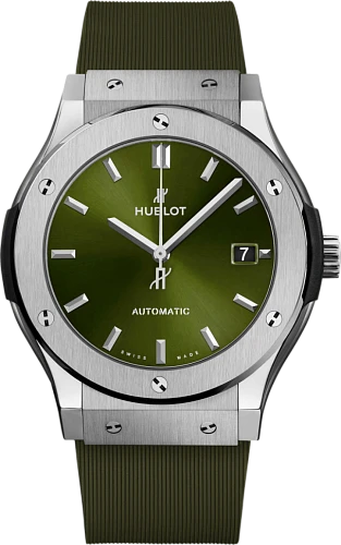 Заказать Hublot  Classic Fusion Titanium Green 45 Mm  511.NX.8970.RX