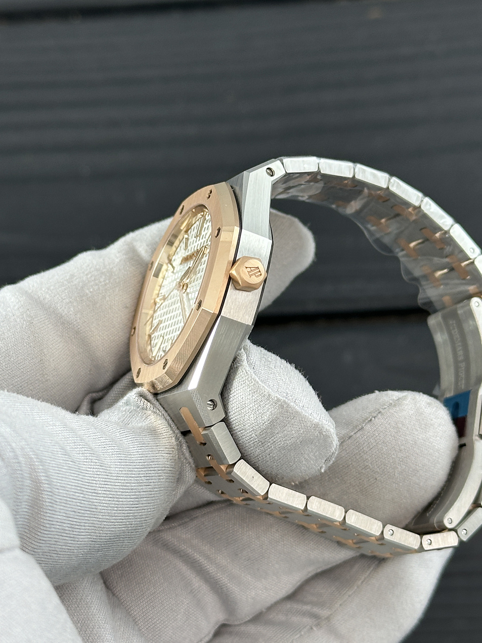 Часы Audemars Piguet  Royal Oak 34Mm Steel And Yellow Gold  77350SR.OO.1261SR.01