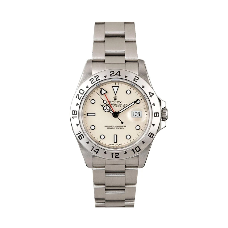 Часы Rolex  Vintage Explorer Ii Cream Dial 1996 Year  16570